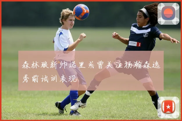 森林狼新帅诺里或曾关注杨瀚森选秀前试训表现